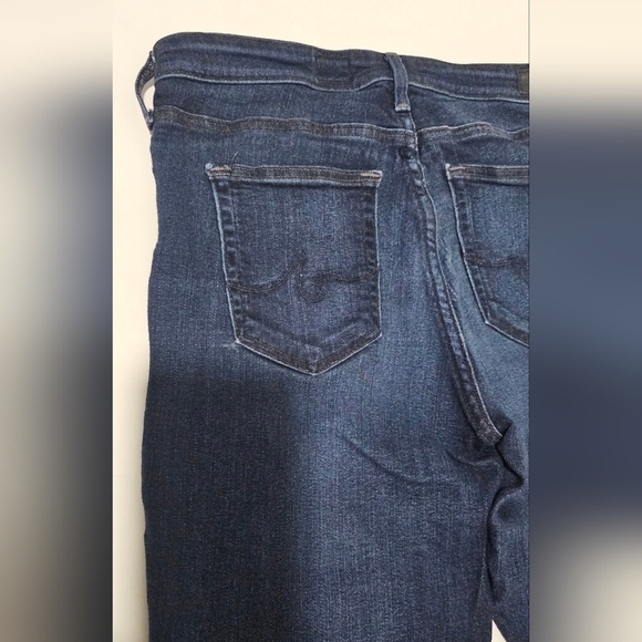 Ag Adriano Goldschmied The Prima Mid Rise Cigarette Denim Jeans Size 29 R - Picture 7 of 14